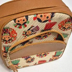Bags | Mexican Le Le Doll Backpack Tan 10 Handcraft New 